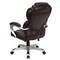 Emma and Oliver High Back Executive Swivel Ergonomic Office Chair with Accent Layered Seat/Back